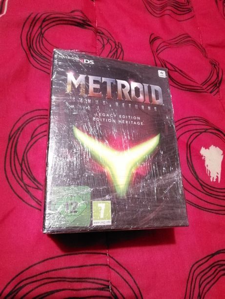 Metroid return of samus edição colecionador tudo selado Nintendo 3ds