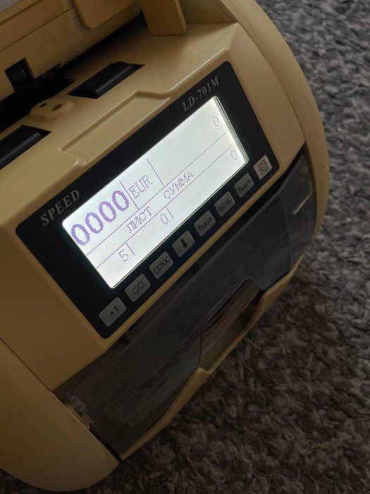 Лічильник валюти Speed LD-701M Гривні Долари Євро