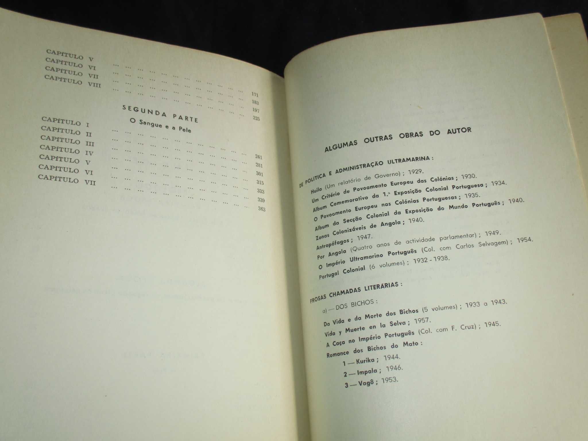 Livro Pele Henrique Galvão 1ª edição 1956