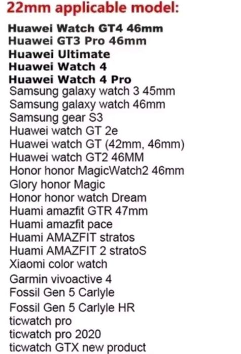 Pasek nylonowy do Huawei Watch GT 2 3 4 5 GT2 GT3 GT4 PRO GT2e