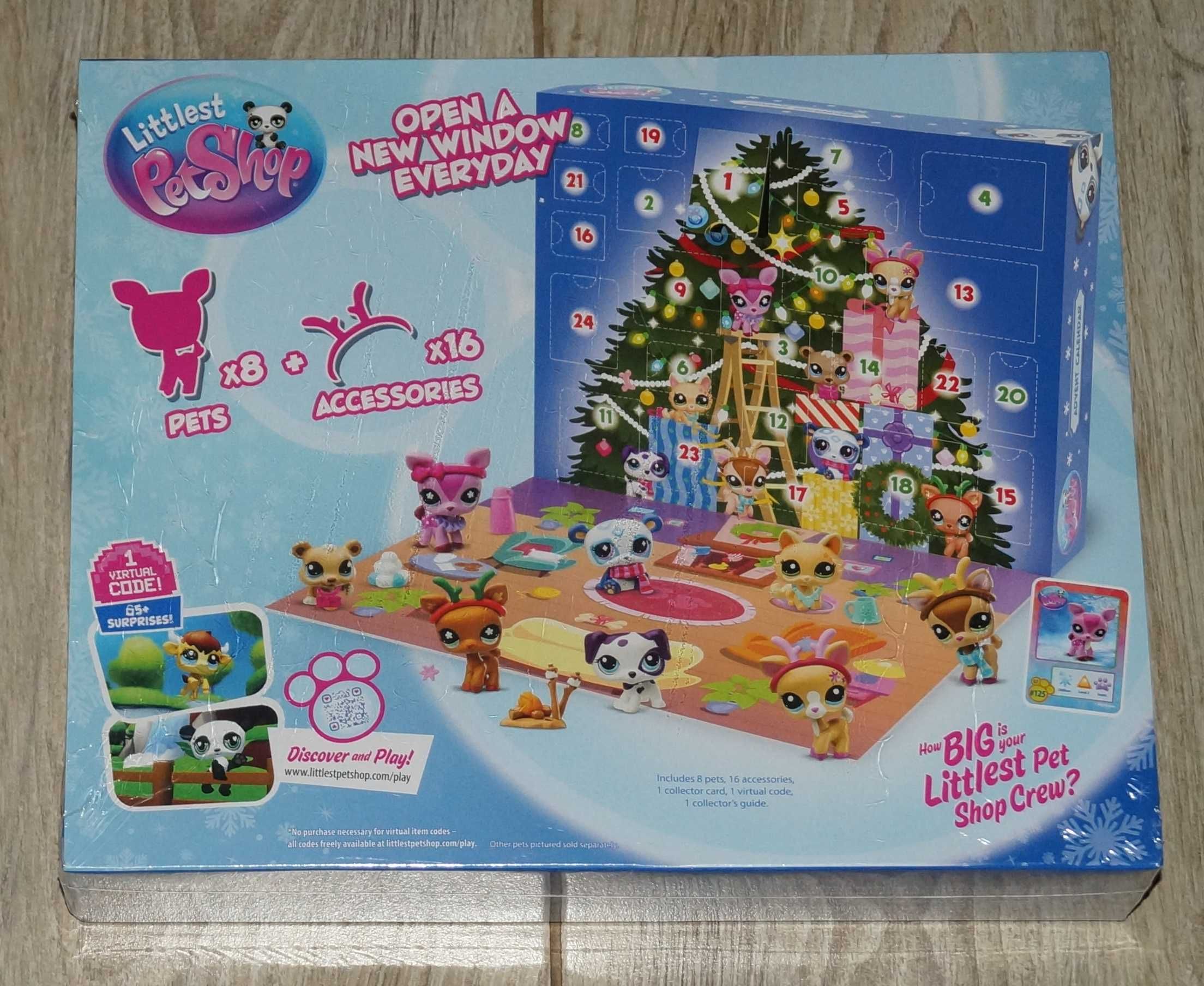 LPS Littlest Pet Shop kalendarz adwentowy 2024 nowy w folii oryginalny