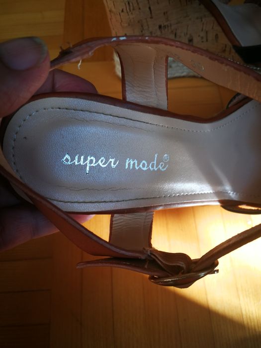 Buty damskie letnie sandały na koturnie, espadryle rozmiar 39