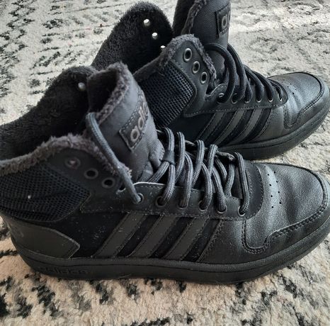 Adidas Hoops 2.0 Mid Shoes czarne oryginalne