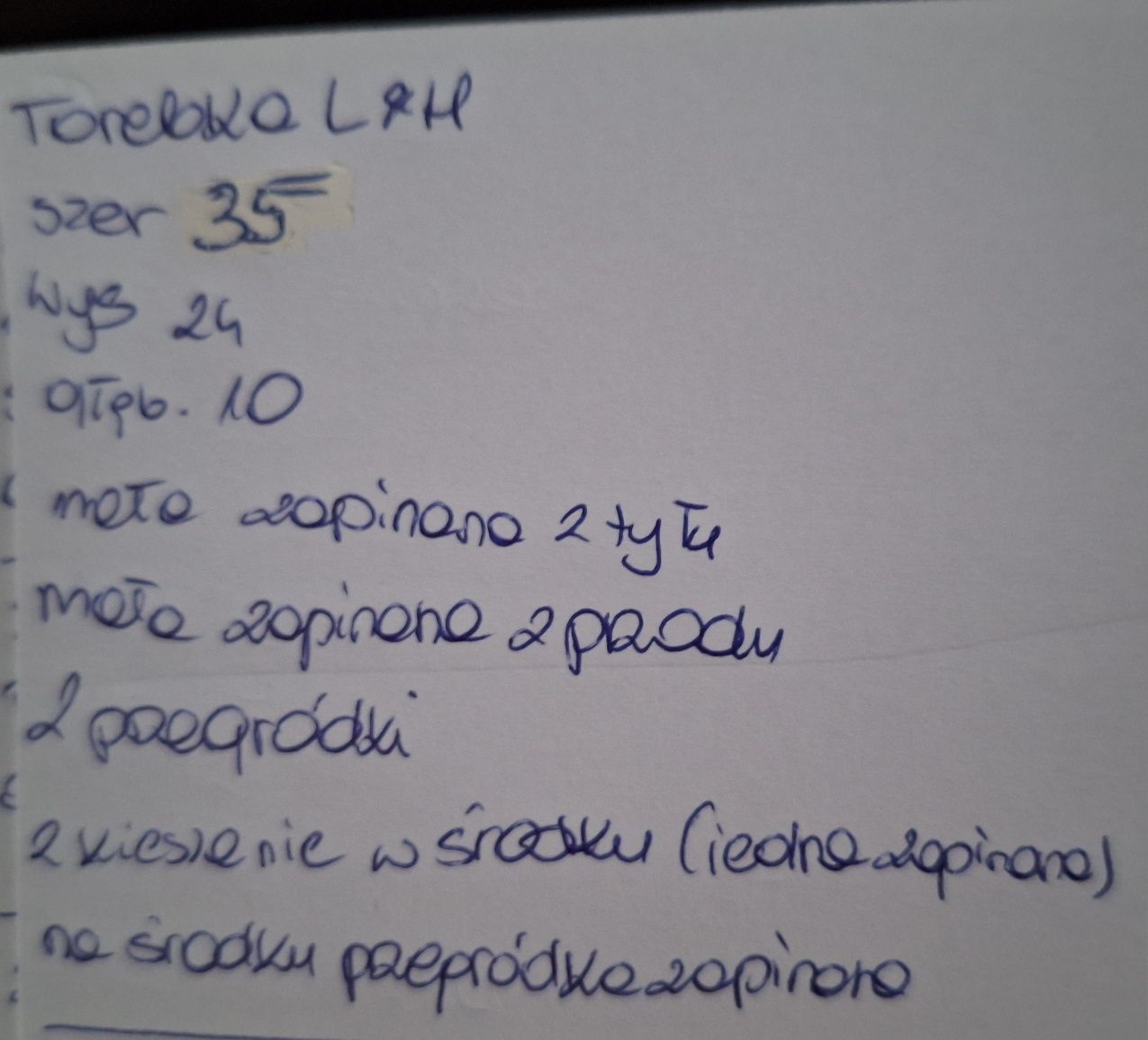 Torebka damska L&H