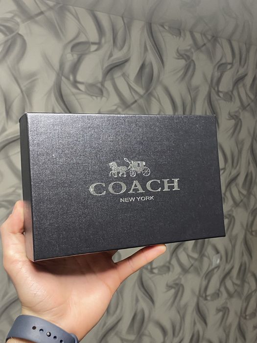 Комплект Coach [ Ремень + кошелёк]