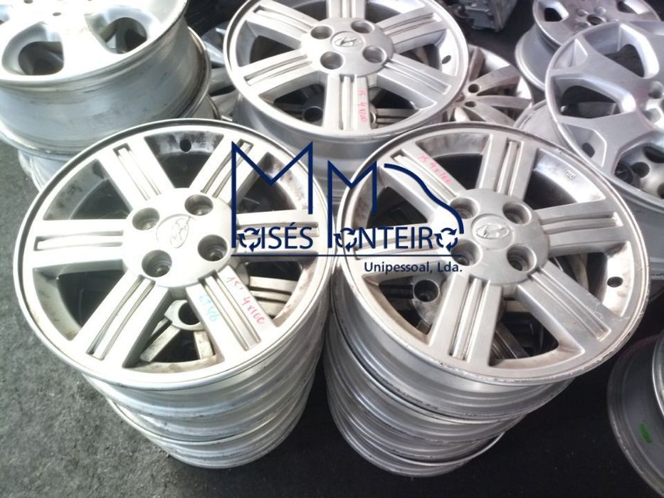Jantes usadas 15 Hyundai Furação 4x100 ET 46