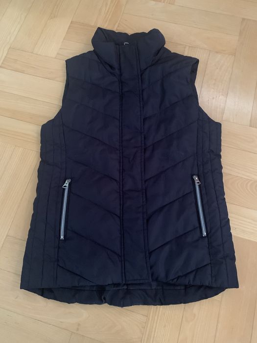 Granatowy bezrękawnik