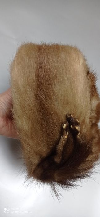 Czapka damska futro lis