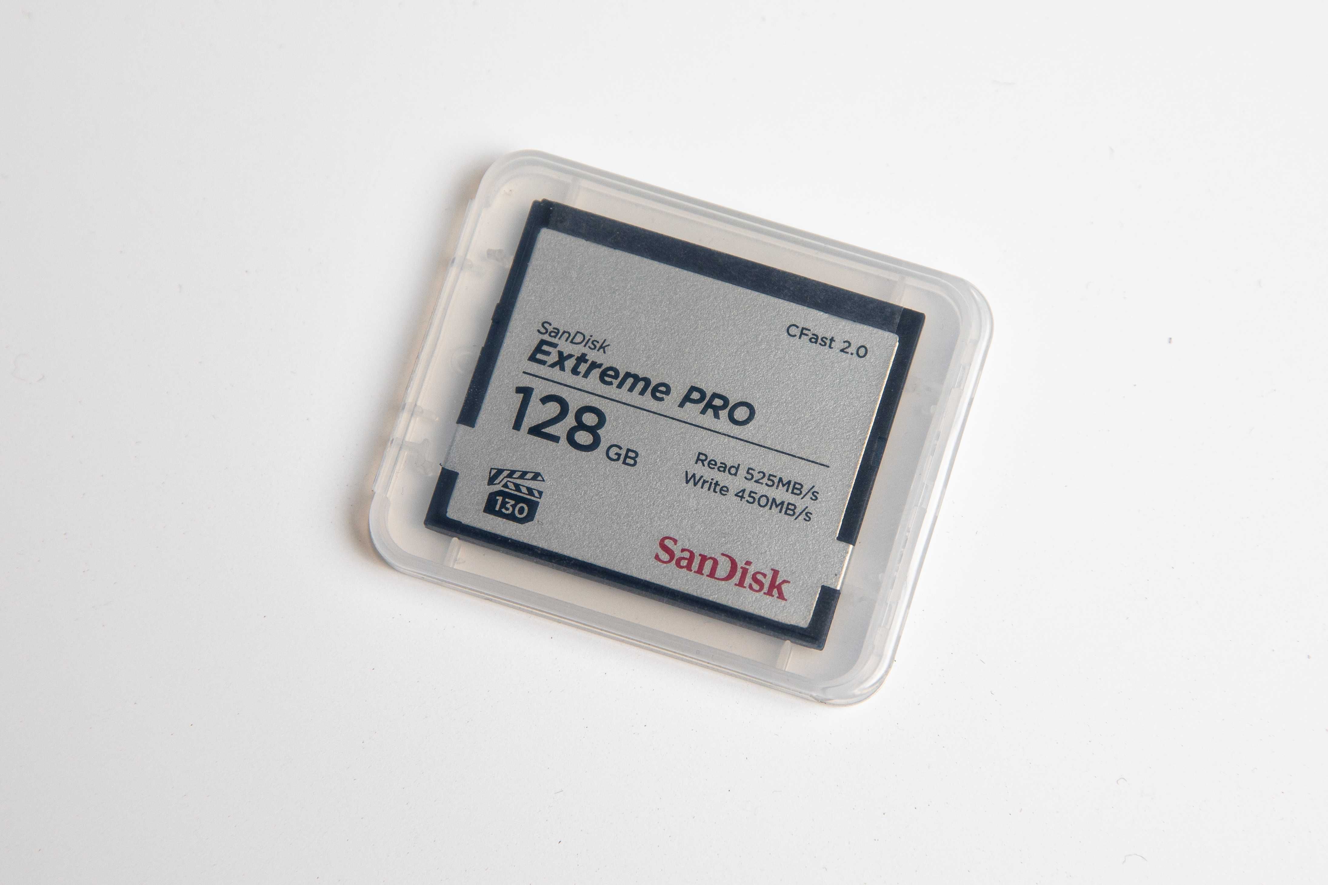 Cartão C-Fast 2.0 128GB Sandisk (NOVO)