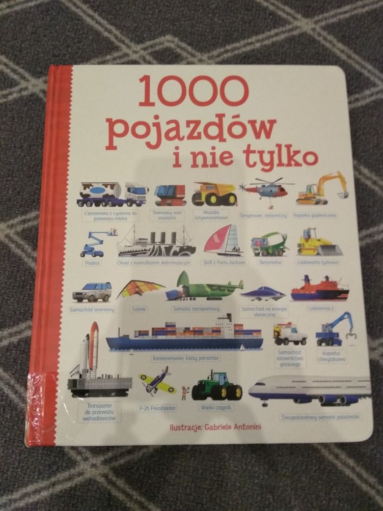 1000 pojazdów i nie tylko książka