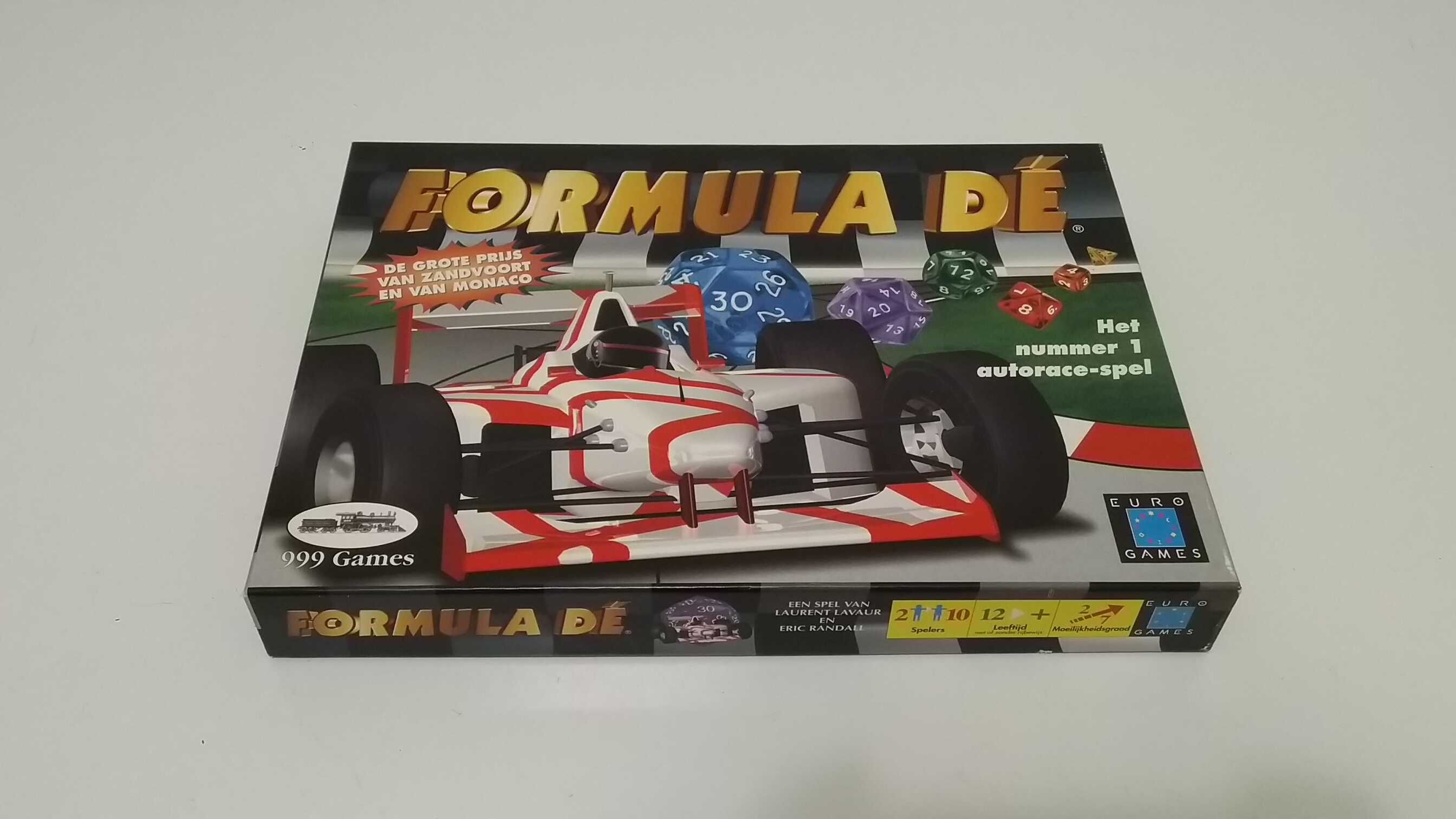Formula Dé - Jogo de Tabuleiro