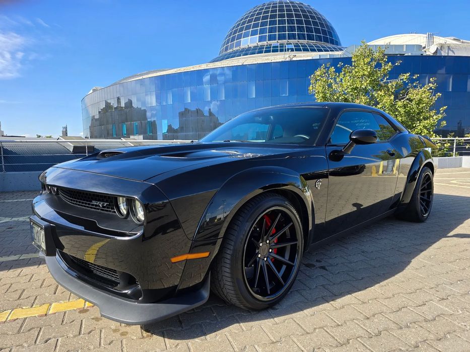 Dodge Challenger SRT HELLCAT Wide body 6.2 V8 707 KM, Bezwypadkowy, zadbany