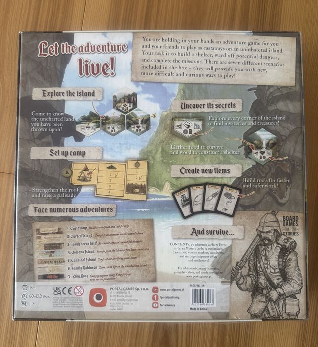 Настільна гра Robinson Crusoe + Доп «У пошуках загубленого міста»