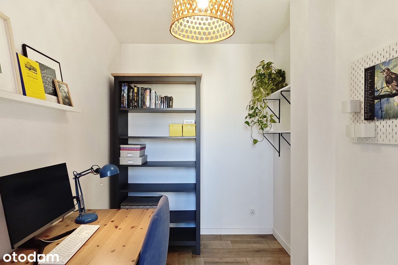 Gotowe do wprowadzenia, umeblowane | po remoncie | balkon | obok lasu