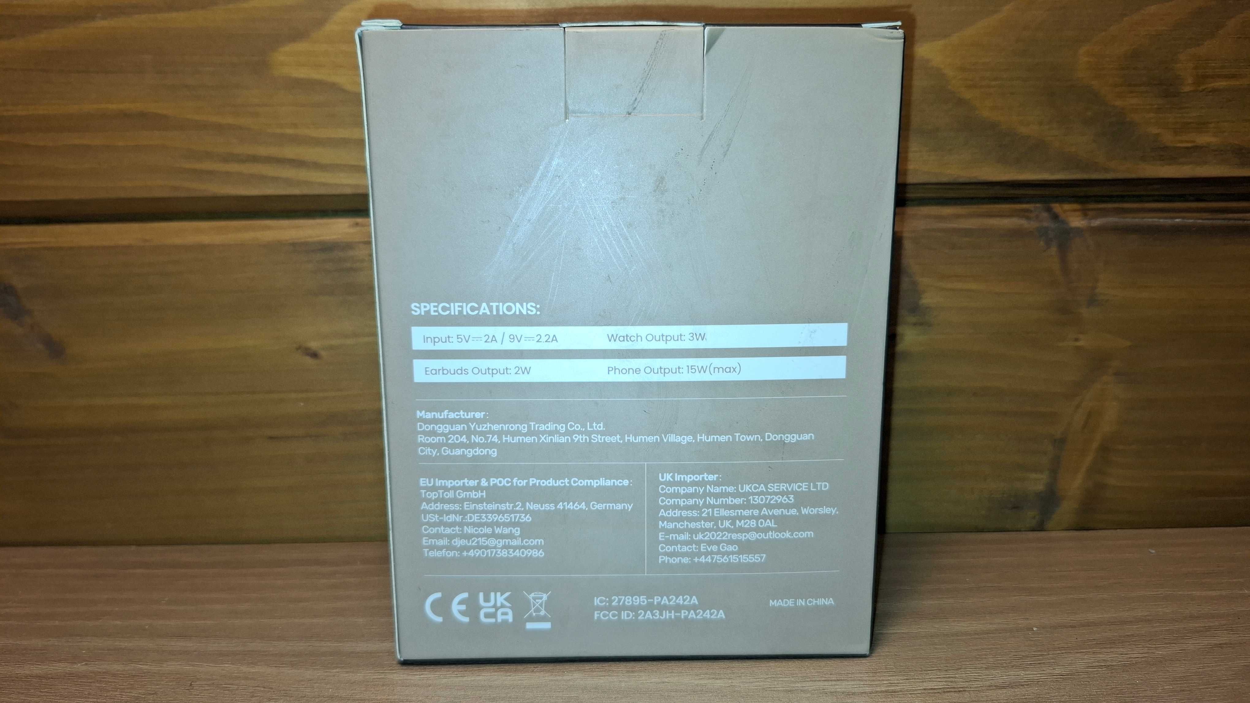 Ładowarka Bezprzewodowa - Wireless Charger - 3 w 1