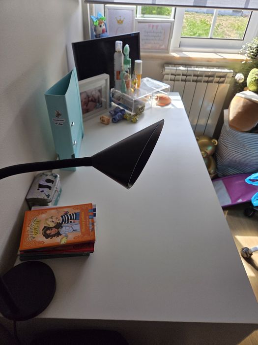 Secretária branca MALM IKEA
