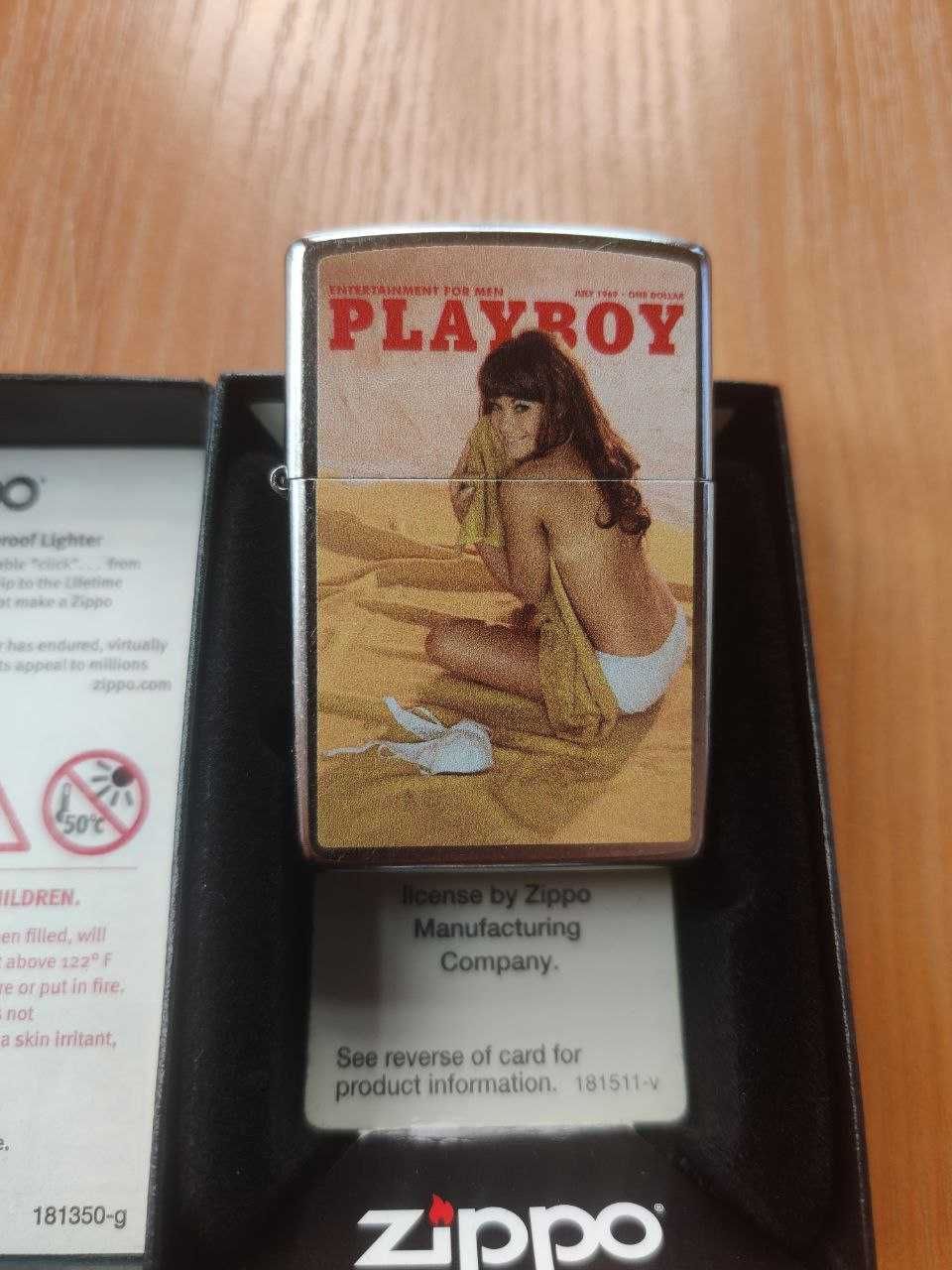 Запальничка ZIPPO зі США PLAYBOY оригінальна.