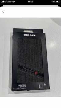 Новый чехол для телефона айфон 6+, 6s+, diesel original оригинал