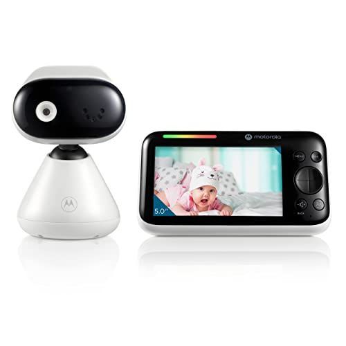 Motorola Nursery PIP1500 - Babyfon z kamerą, 5" ekran, 300 m zasięgu