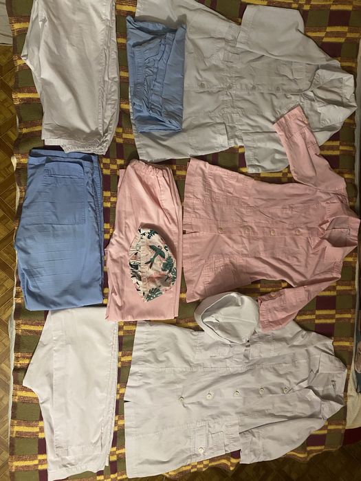 Рабочая куртка новая, медицинский костюм,халат,кофта,шапки