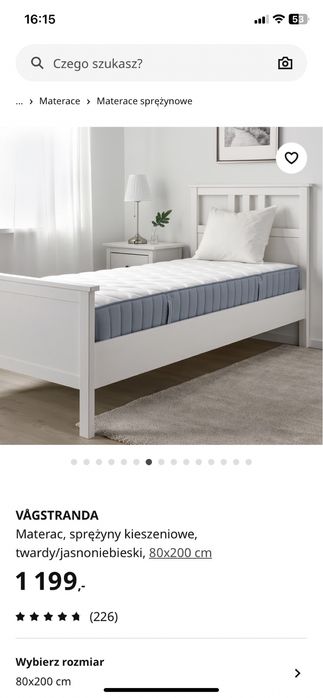 Marerac ikea 80/200