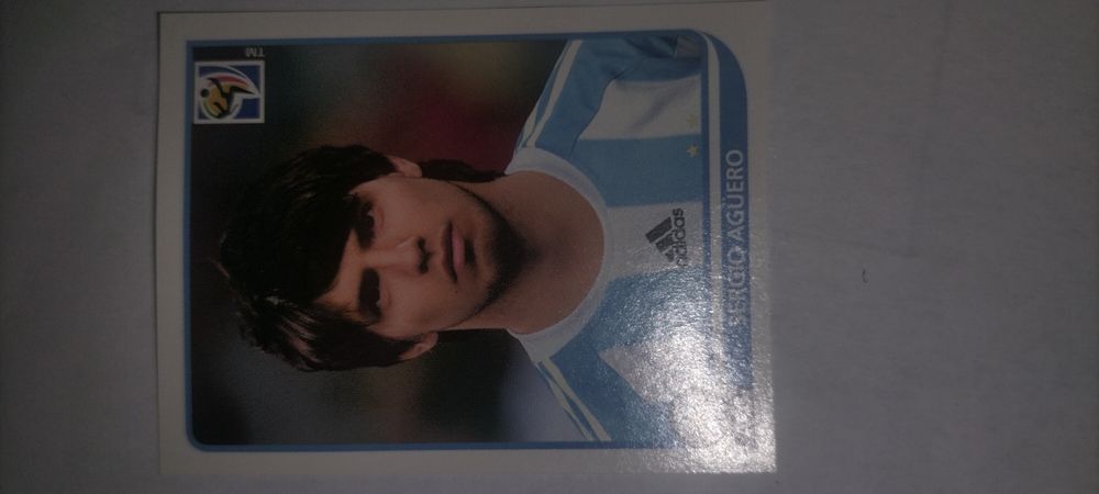 Cromo Kun Aguero Mundial 2010 #121