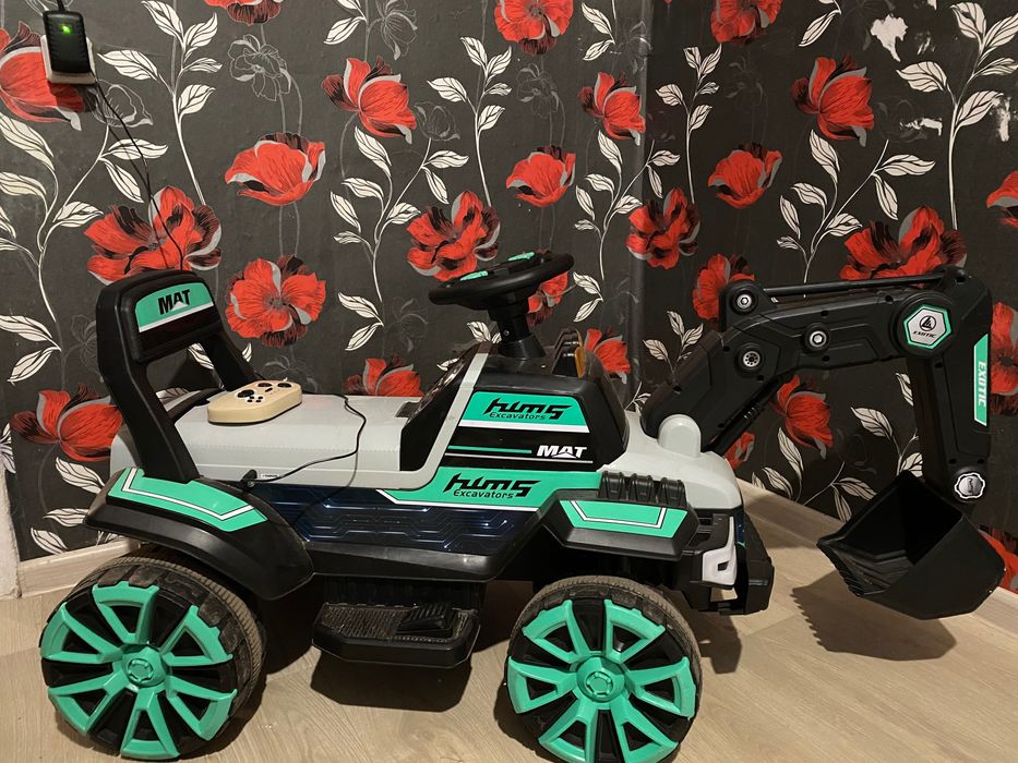Електро мобіль- екскаватор дитячій