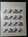 1989 Folha Miniatura Proteção da Natureza Açores MNH **