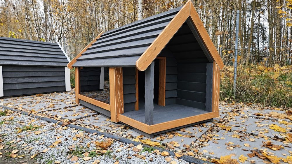 Naturalna buda z drewna – 2025r od producenta 200x125x125