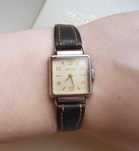 Часы винтажные recta Швейцарские wrist watch прямоугольные 1940-50 год