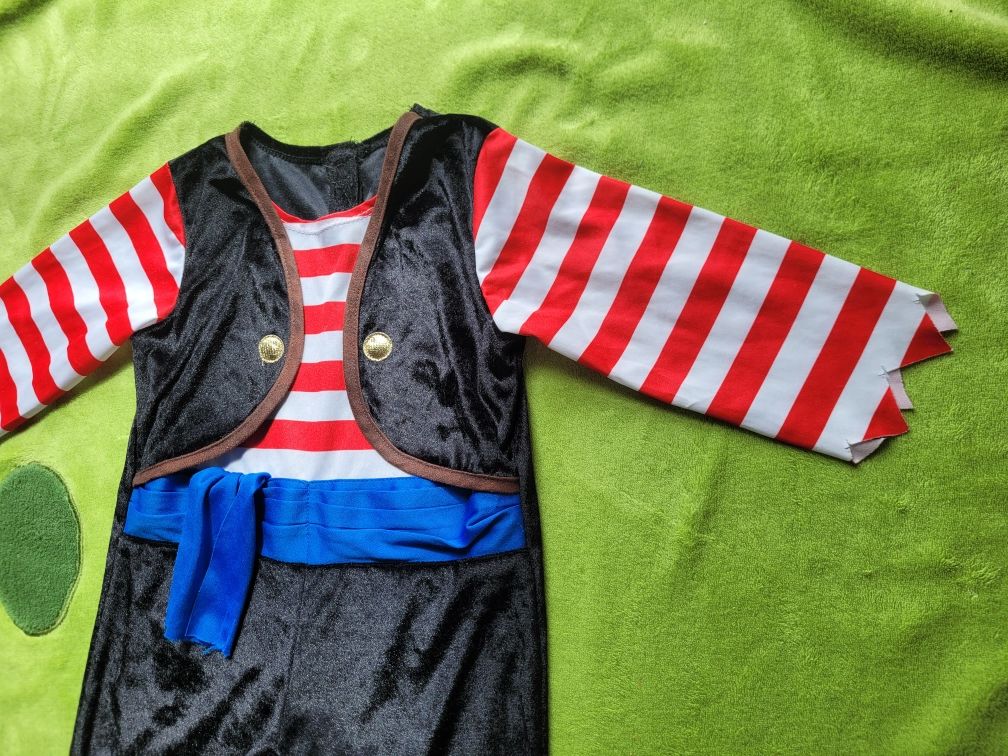 Strój pirata 86 12-24 mce piracki kostium Christys dress up