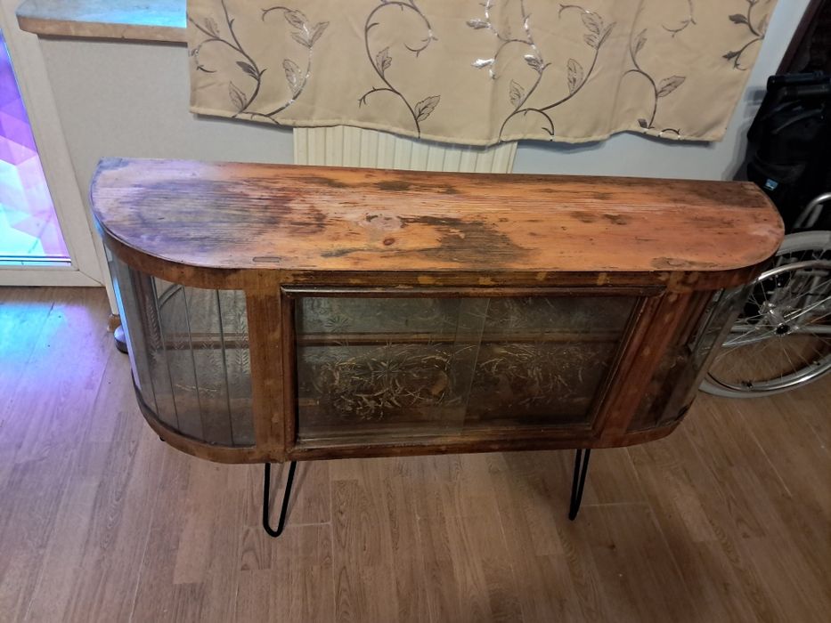 Nadstawka Retro drewniana w stylu Loft