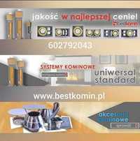 Komin ceramiczny BestKomin KW2 fi 200 6m KOMPLETNY OCIEPLONY SYSTEM