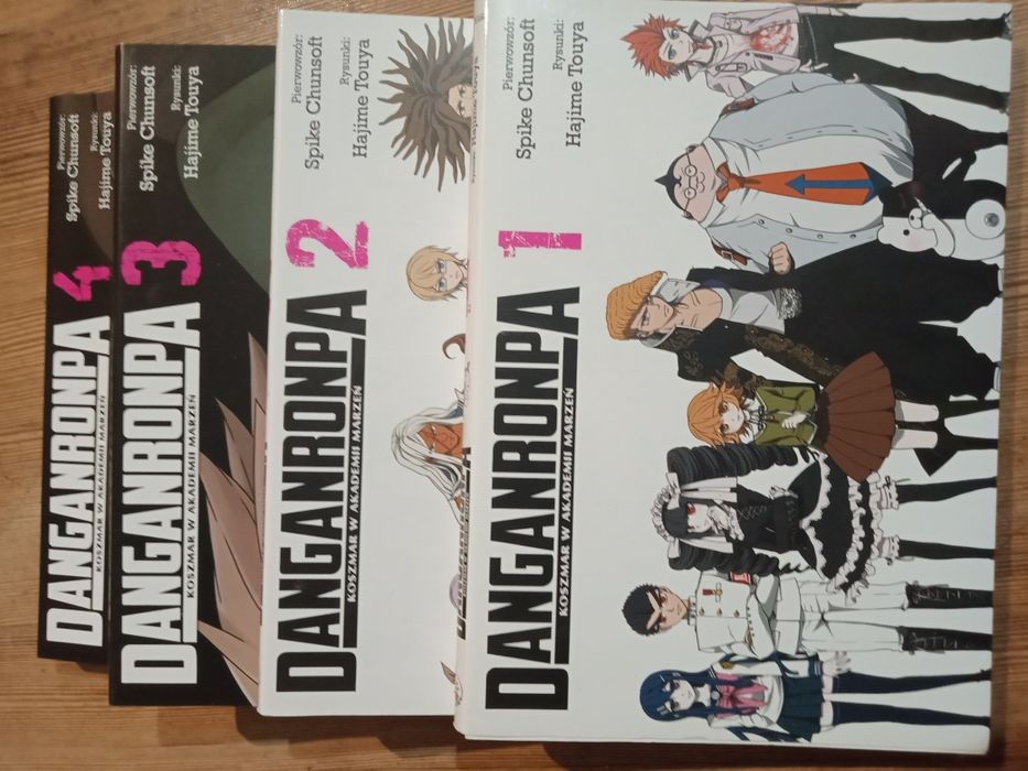 Manga Danganronpa 4 tomy
