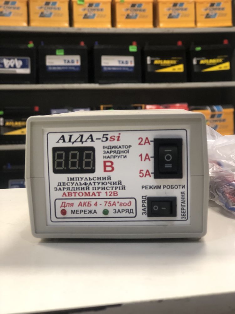 Зарядное устройство «АИДА-5si» для АКБ 4-75А*час