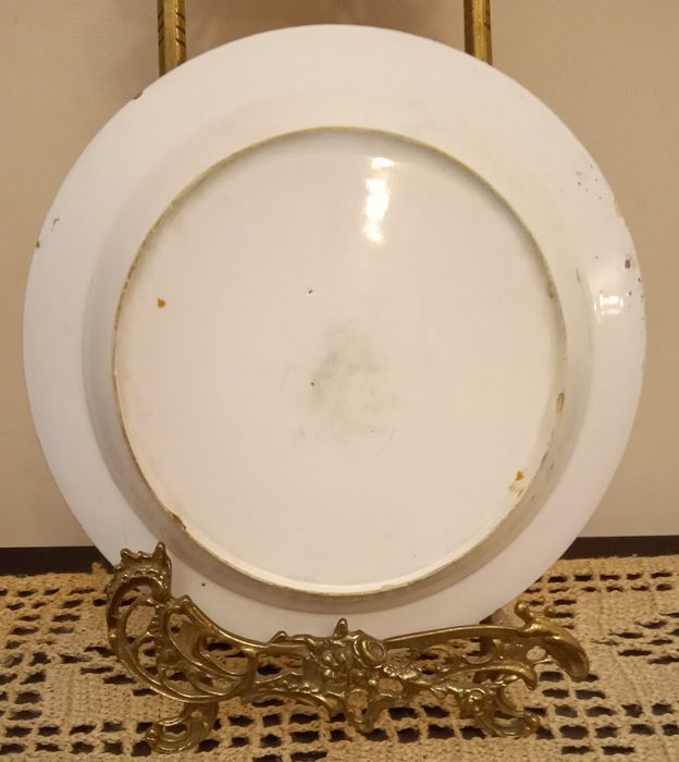 Prato em faiança Miragaia séc XIX