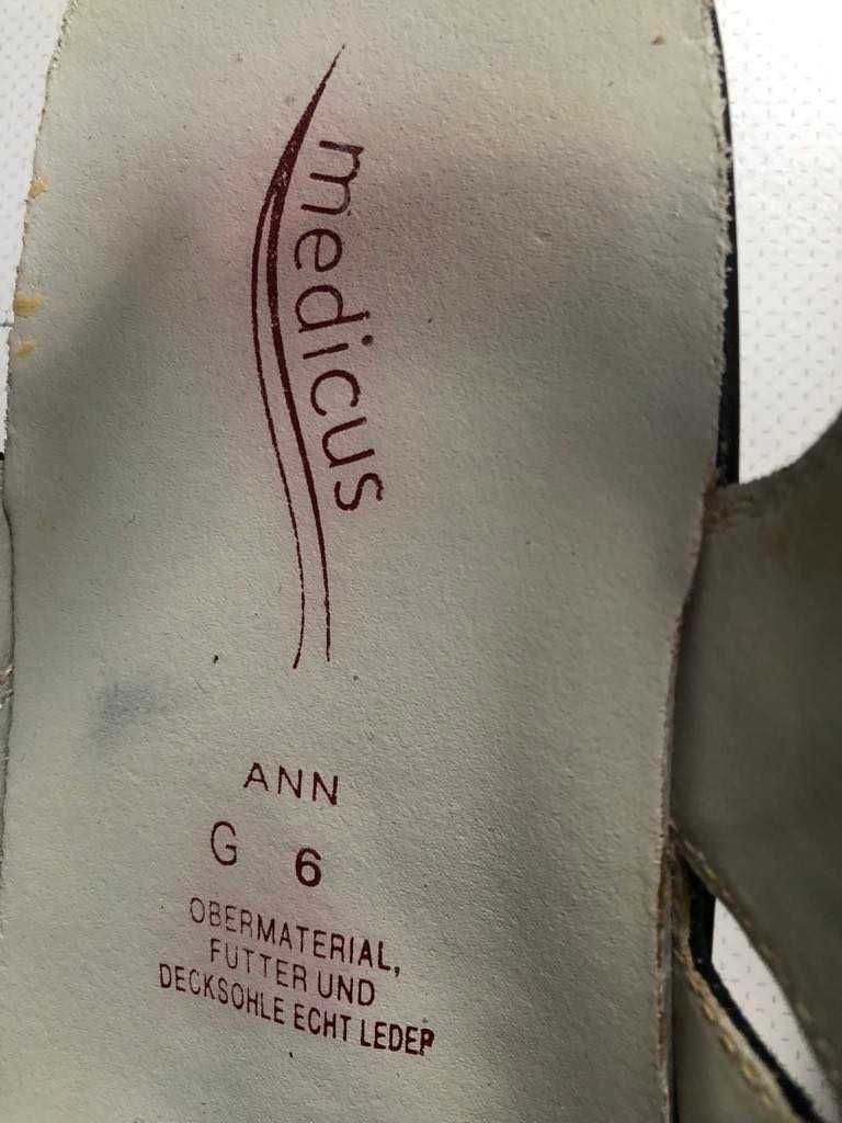 Skórzane buty damskie rozmiar 40