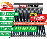 Kolektor słoneczny 100l, 150l, 200l, 240l - EVO Solar - kolektoreo.pl