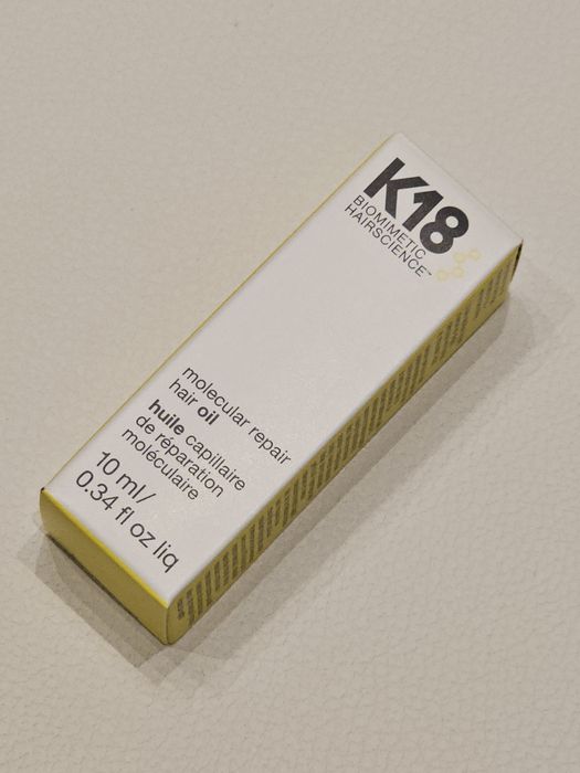 Olejek do włosów K18, 10ml