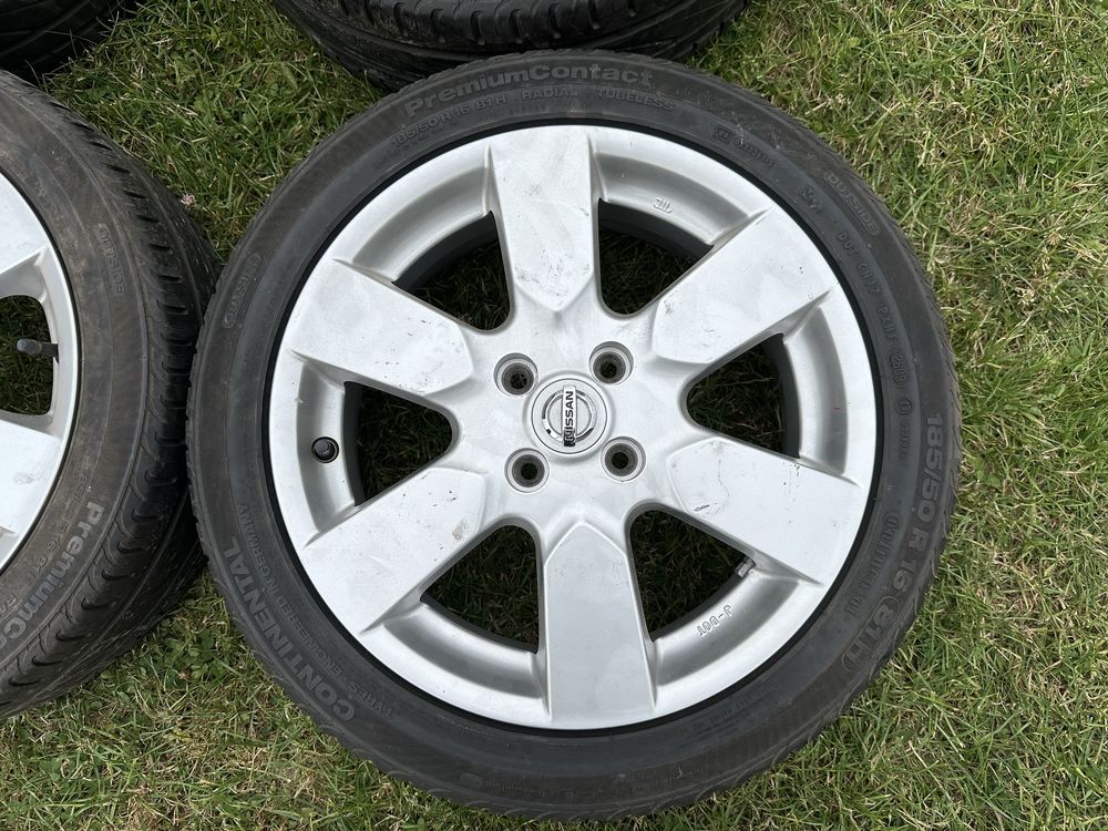 Alufelgi nissan 4x100 micra K12 R16 6J