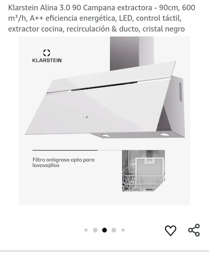 Exaustor novo Klarstein