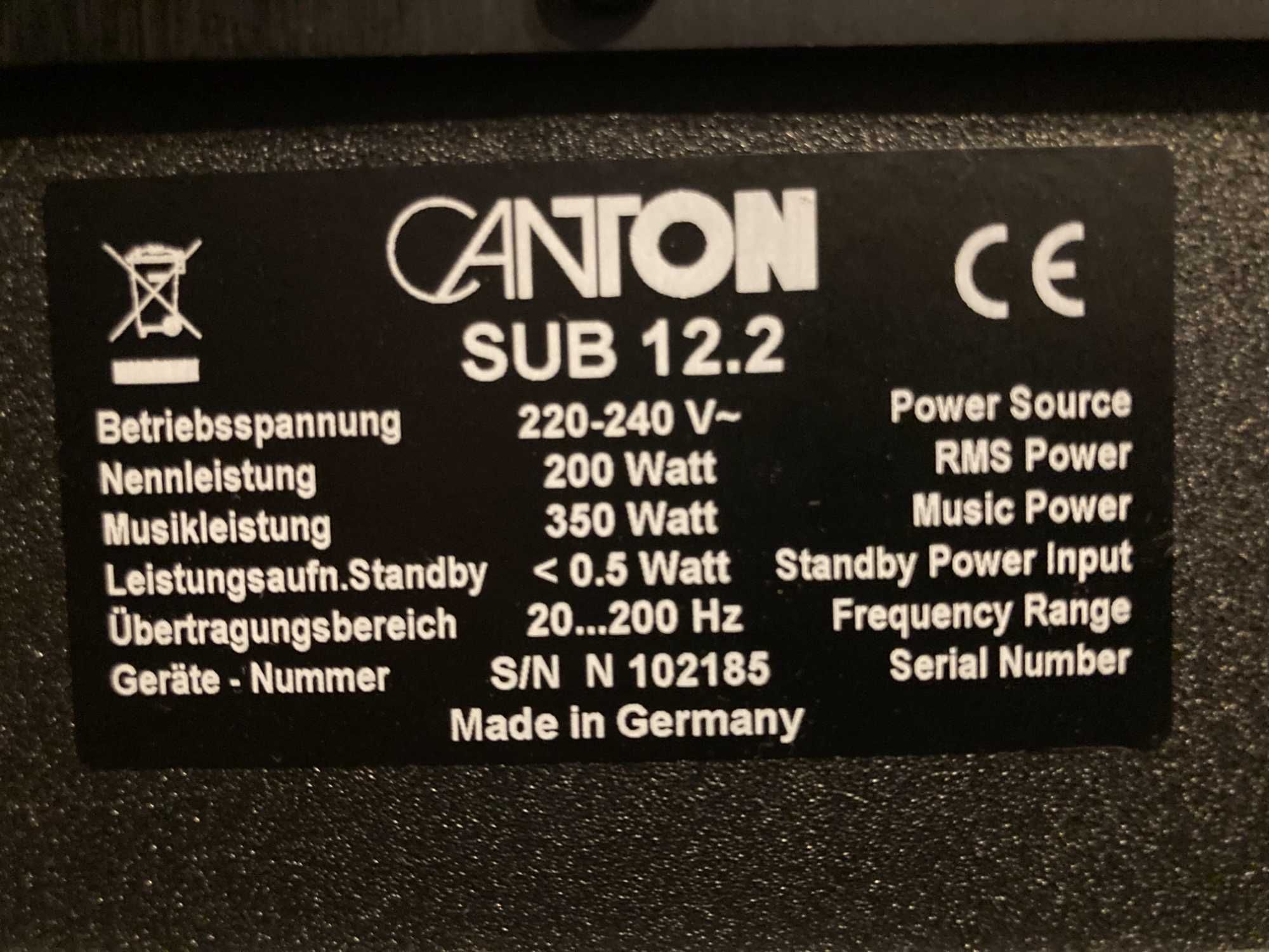 Technics DVD-A10 + SA-DA10  + Kol. Canton + Subwoofer Can. + szafka .