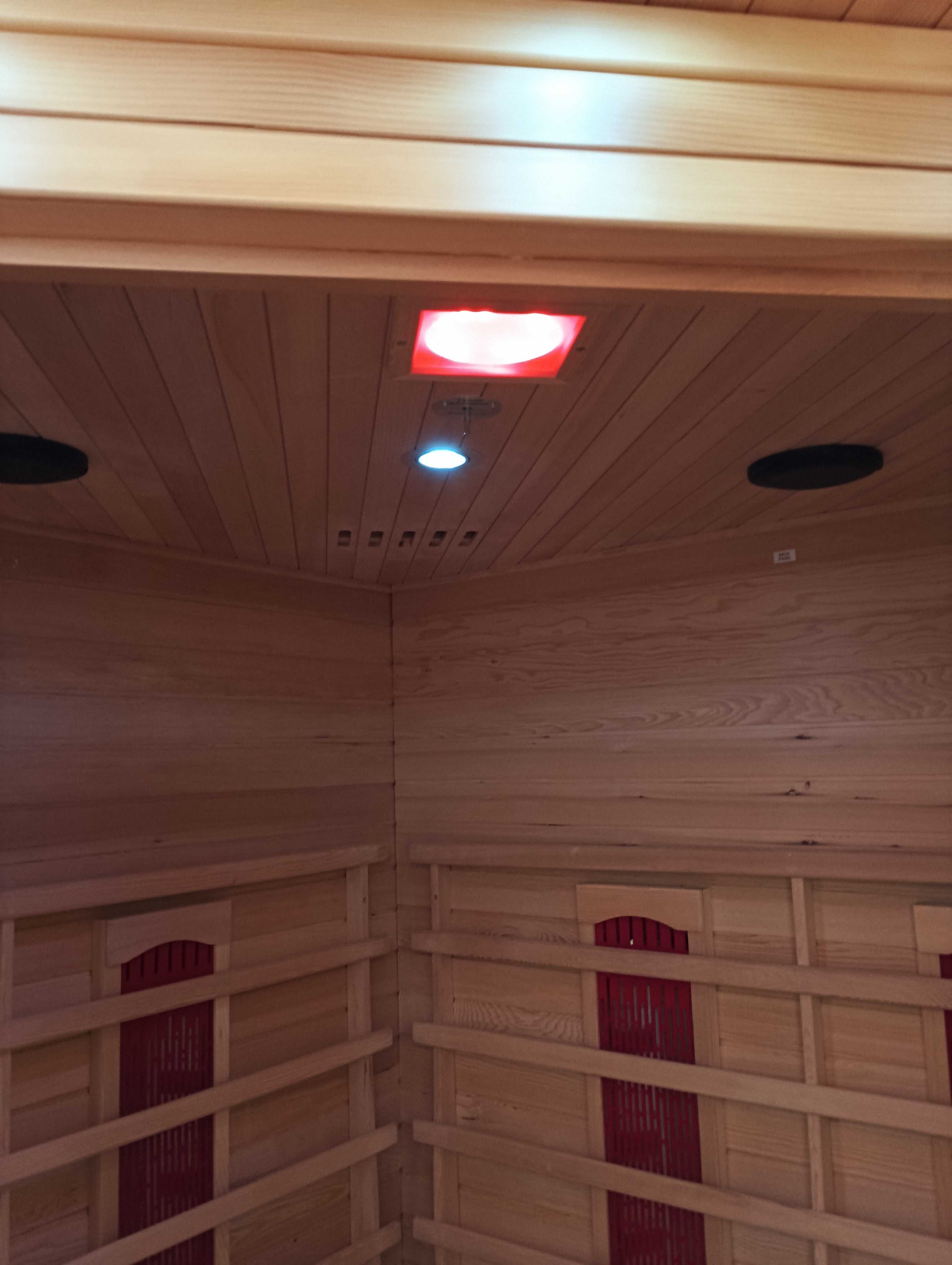 Cabina infravemelha como nova e Marquesa de massagem