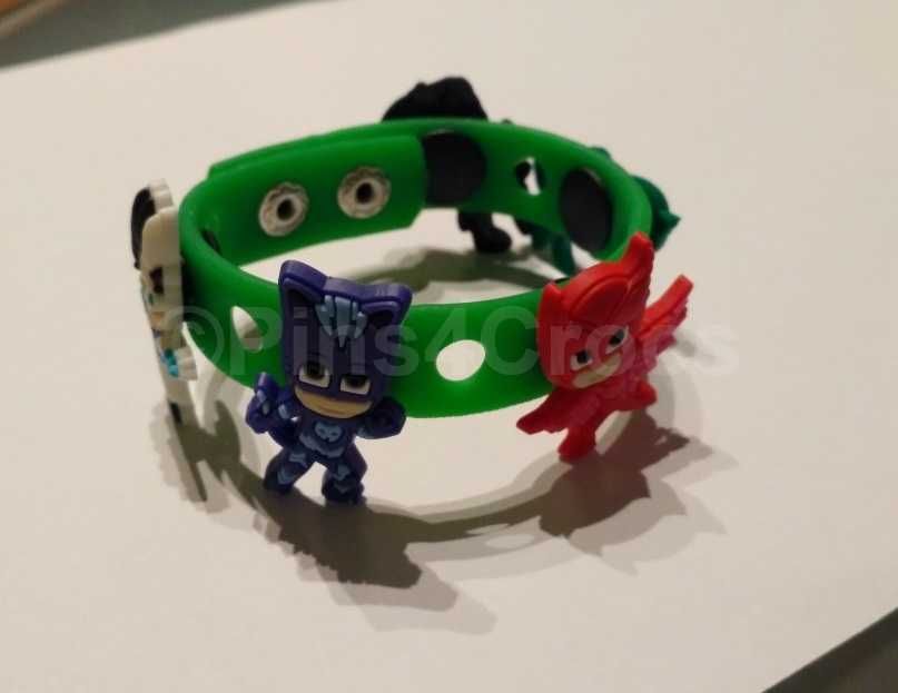 Pins dos PJ Masks para calçado tipo crocs ou pulseiras