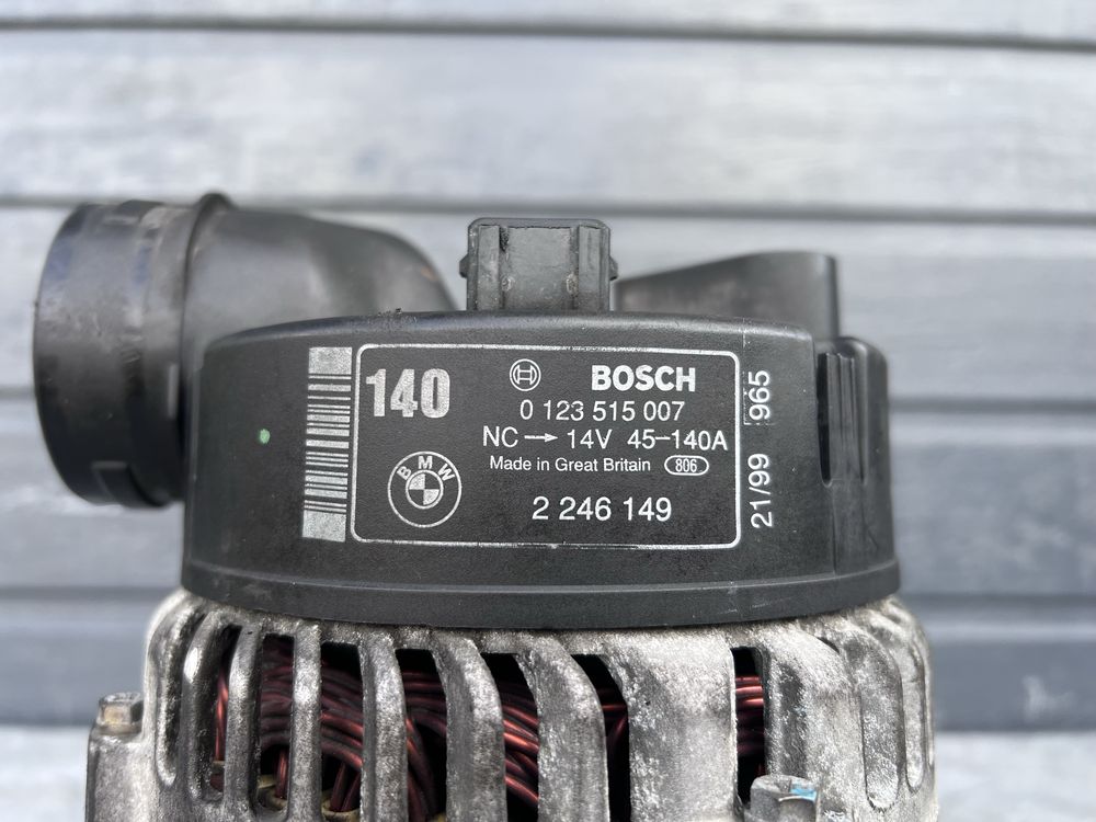 Генератор Bosch 140A БМВ Е39 М51 TDS 2.5d BMW e39 525d