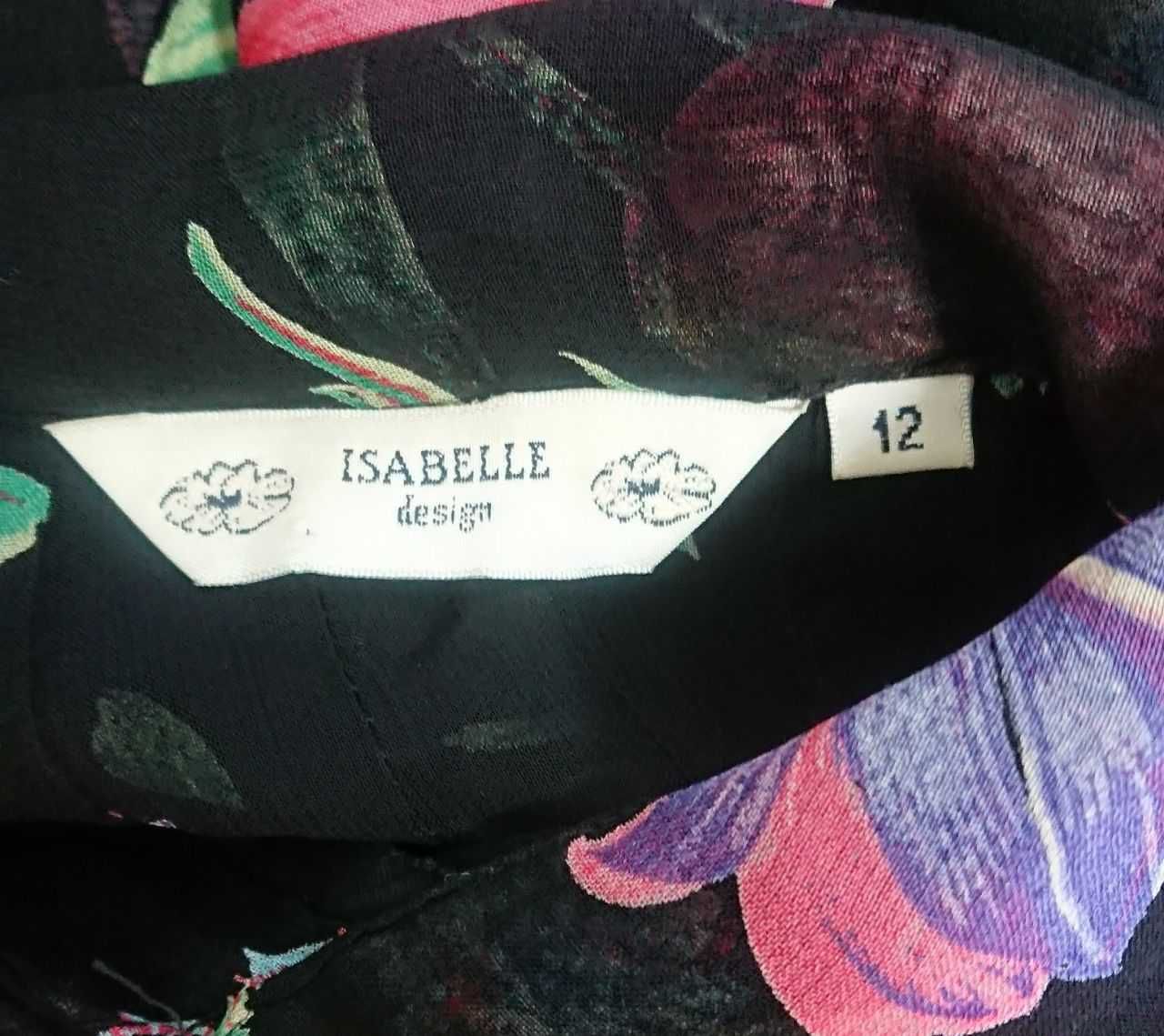 Повітряна блузочка з квітковим принтом Isabelle design