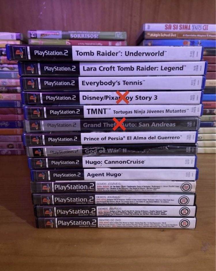 filmes e jogos PS2 (portes incluidos)