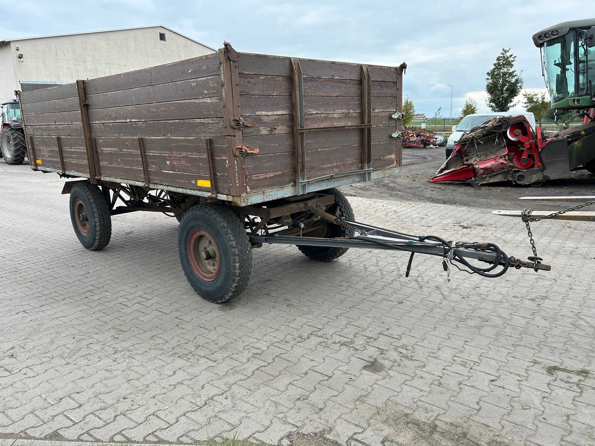 przyczepa rolnicza wywrotka Ferma 4.5t zarejestrowana 3,5 4 5 sprawna