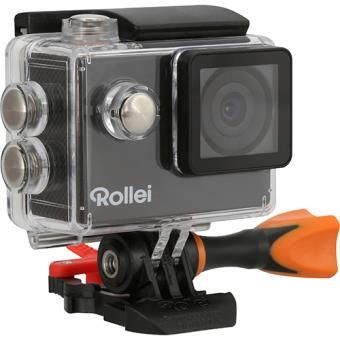 3*Rollei Action Cam 425 Câmara Ação 4K com acessórios + Kit Montanha