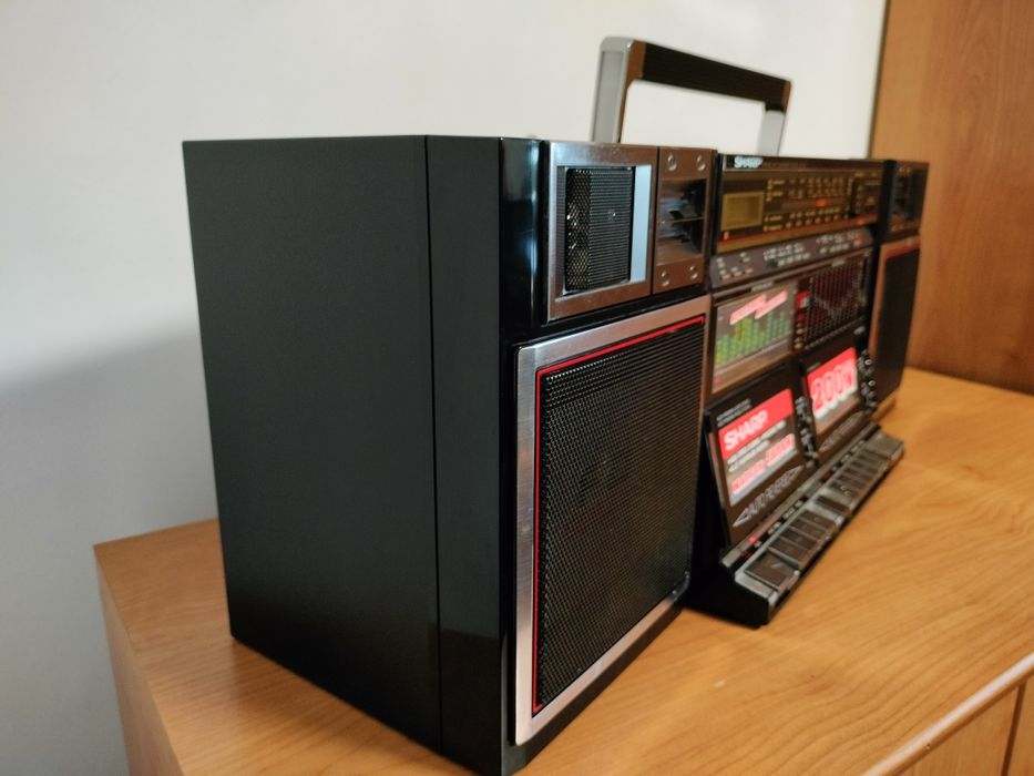 Super Sharp Wf939, radiomagnetofon, boombox, p.sprawny.
